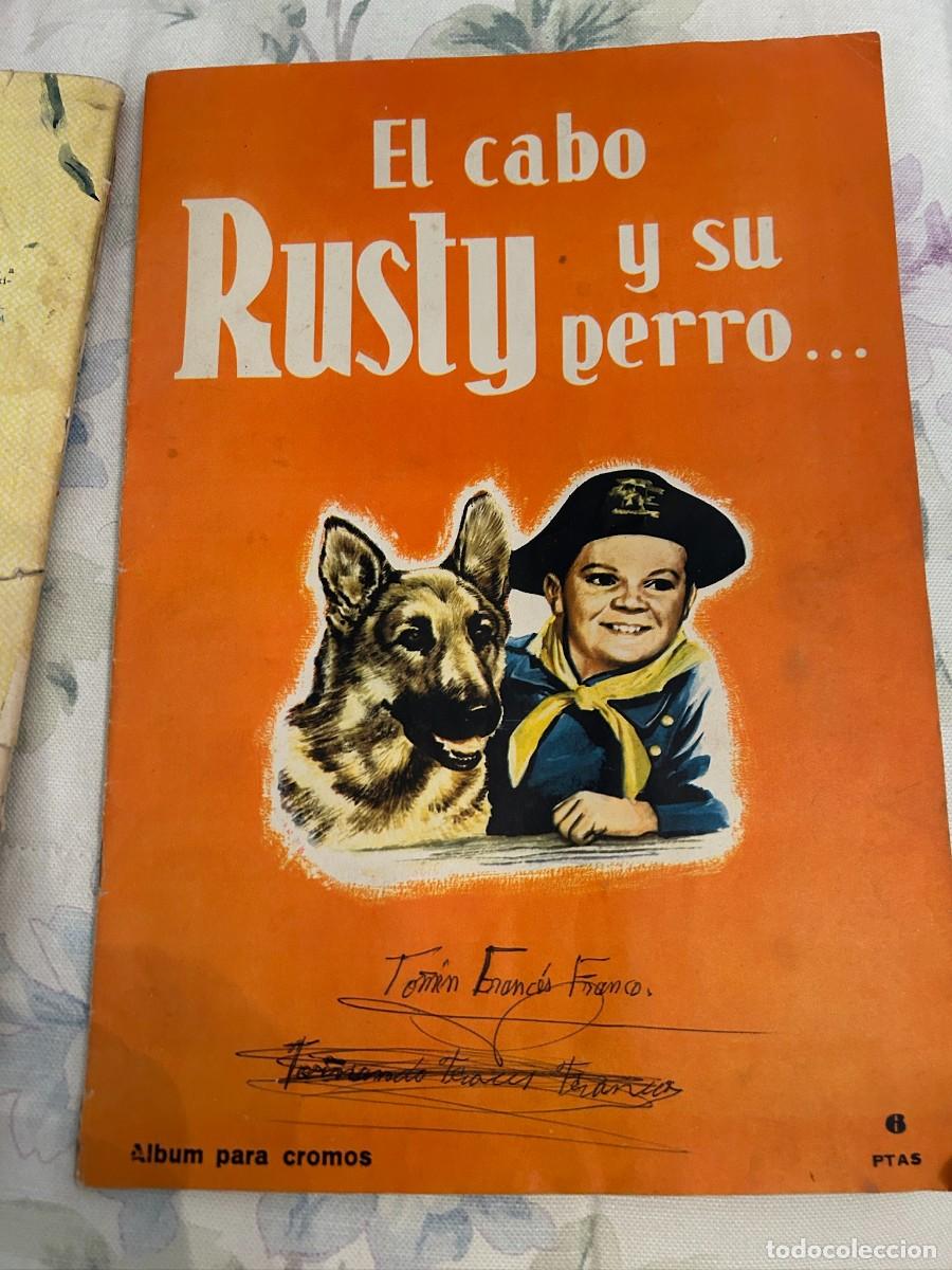 Collectable Incomplete Albums: el cabo rusty y su perro album con 159 cromos se puede llegar avender sueltos