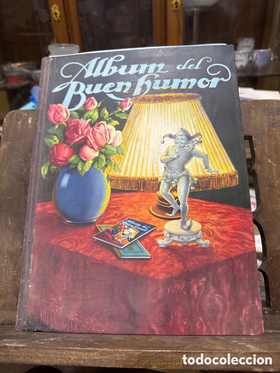 Collectable Incomplete Albums: &Aacute;lbum cromos Buen Humor, vac&iacute;o nunca tuvo cromos, Porax
