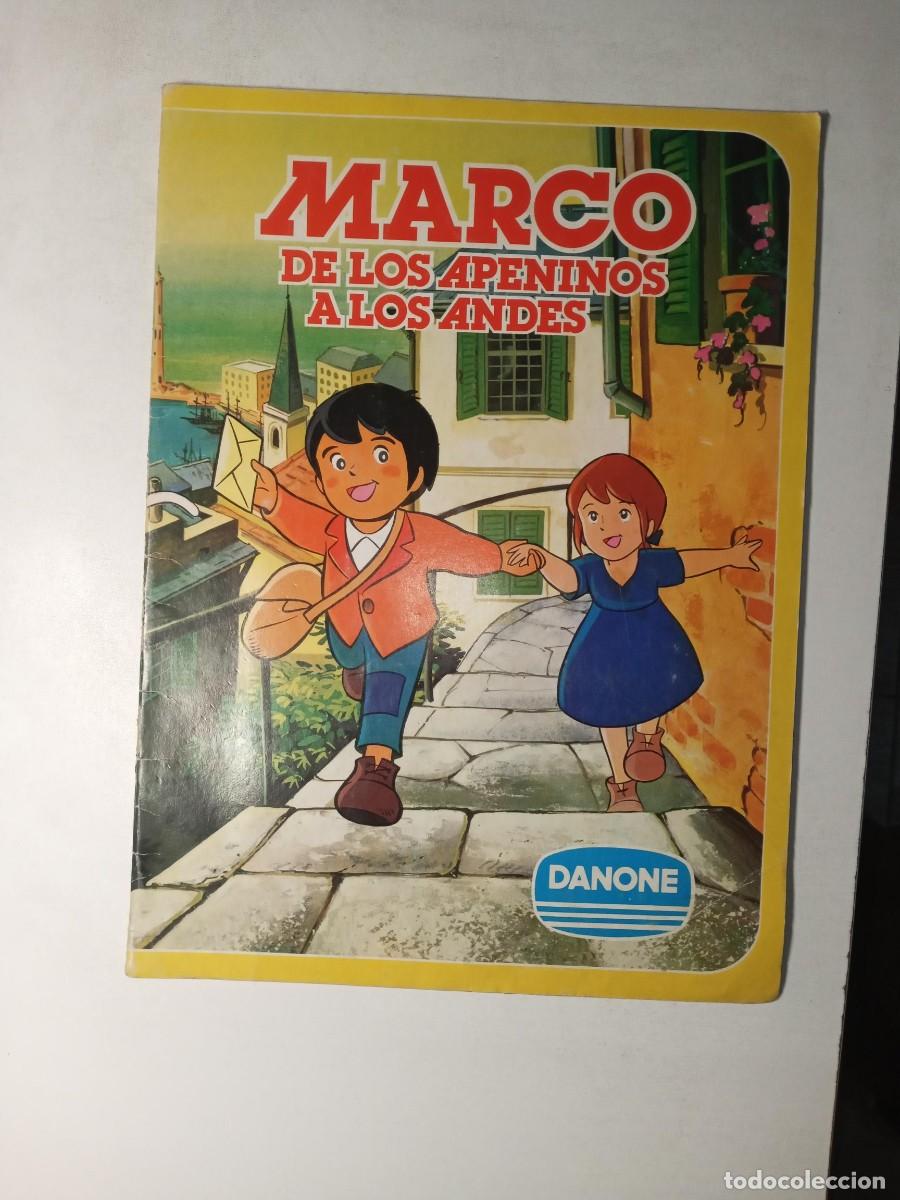 Collezionismo Album: MARCO DE LOS APENINOS A LOS ANDES ALBUM INCOMPLETO DANONE (CONTIENE 73 DE 84) 1976