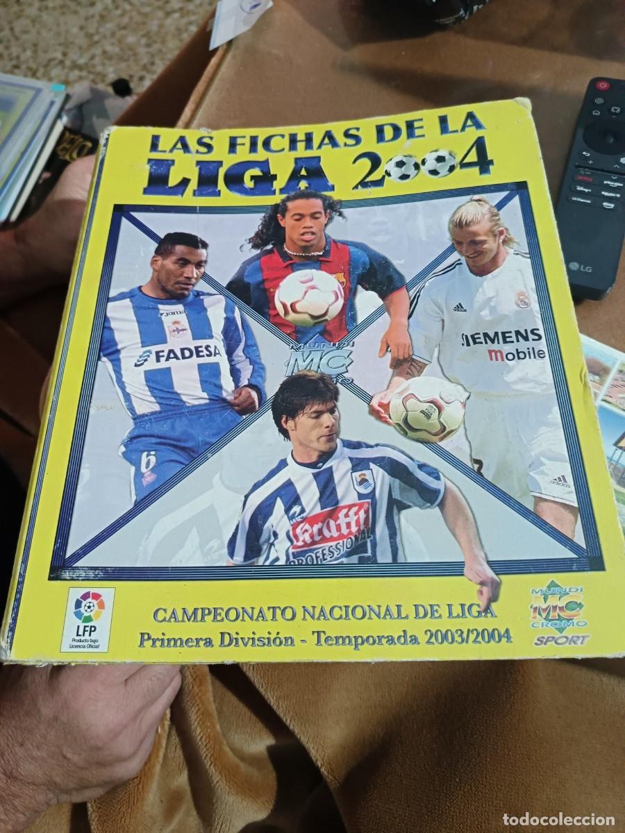 Collezionismo Album: Album de cromos Mundi Cromo Las Fichas de la Liga 2004