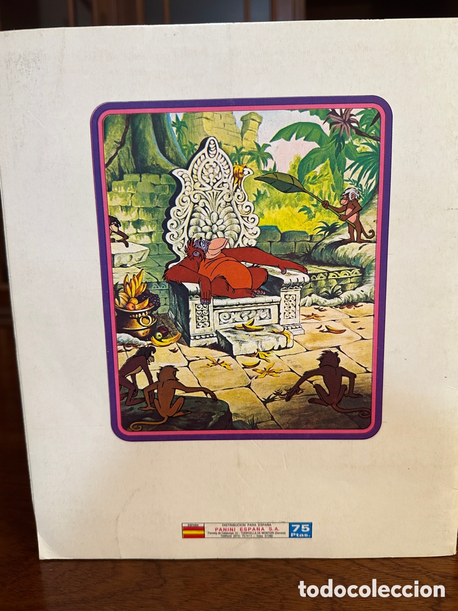 Coleccionismo &aacute;lbumes: &Aacute;lbum cromos El Libro de la Selva - Foto 2