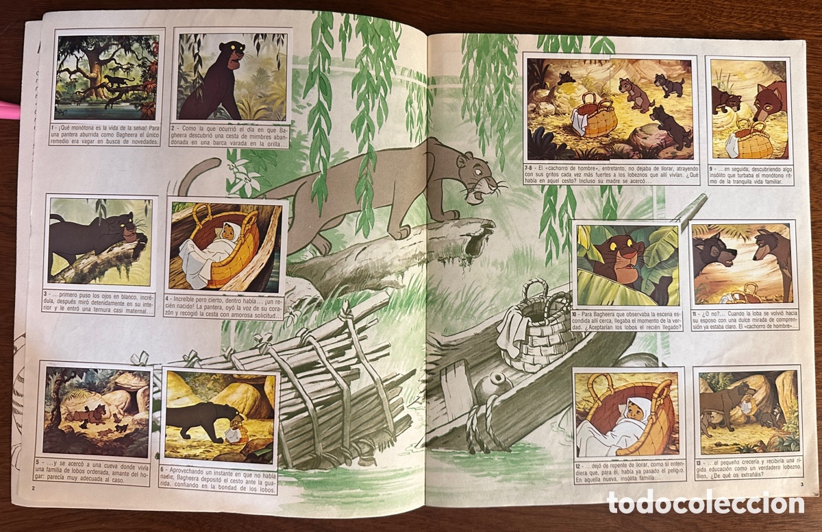 Coleccionismo &aacute;lbumes: &Aacute;lbum cromos El Libro de la Selva - Foto 5