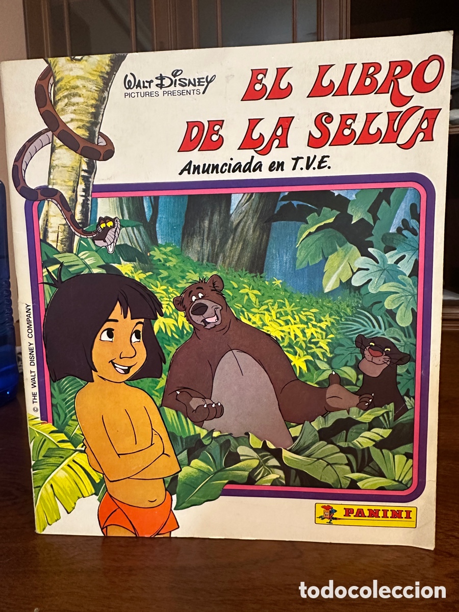 Coleccionismo &aacute;lbumes: &Aacute;lbum cromos El Libro de la Selva - Foto 1