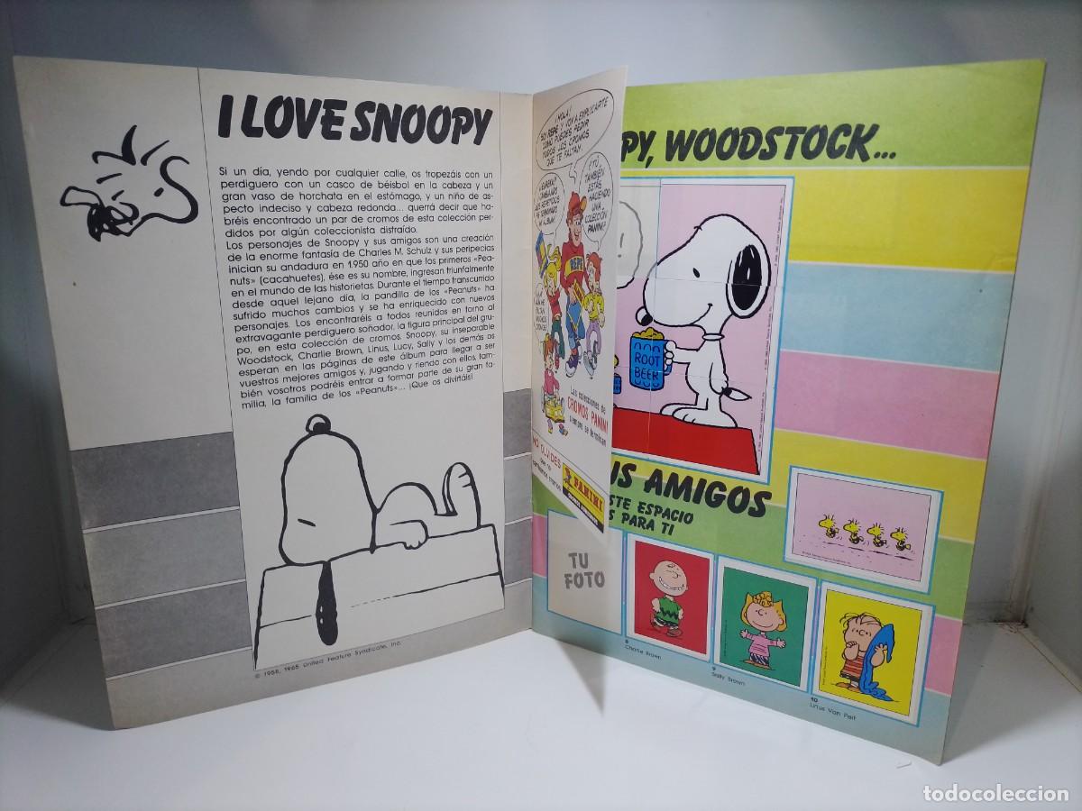 Coleccionismo &aacute;lbumes: albun de cromos de snoopy - Foto 3