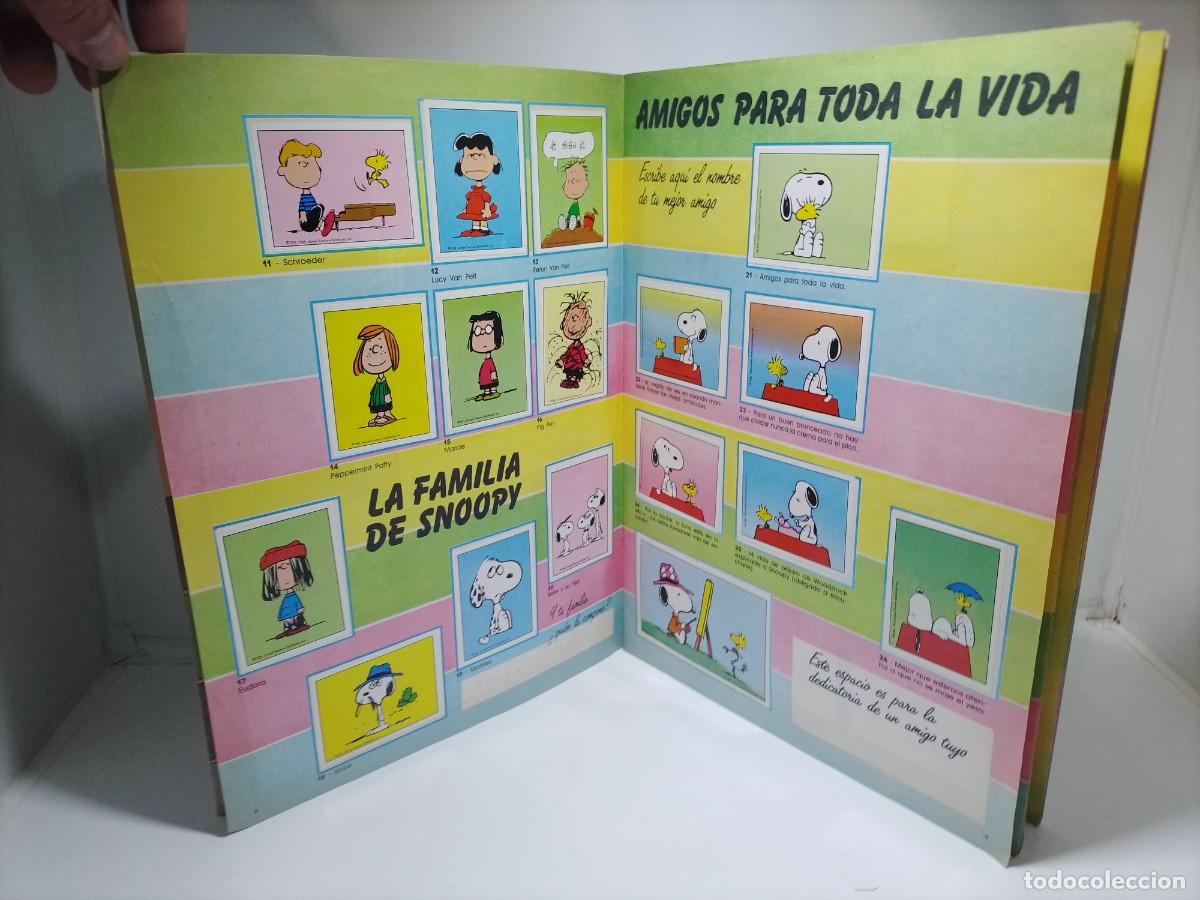 Coleccionismo &aacute;lbumes: albun de cromos de snoopy - Foto 4