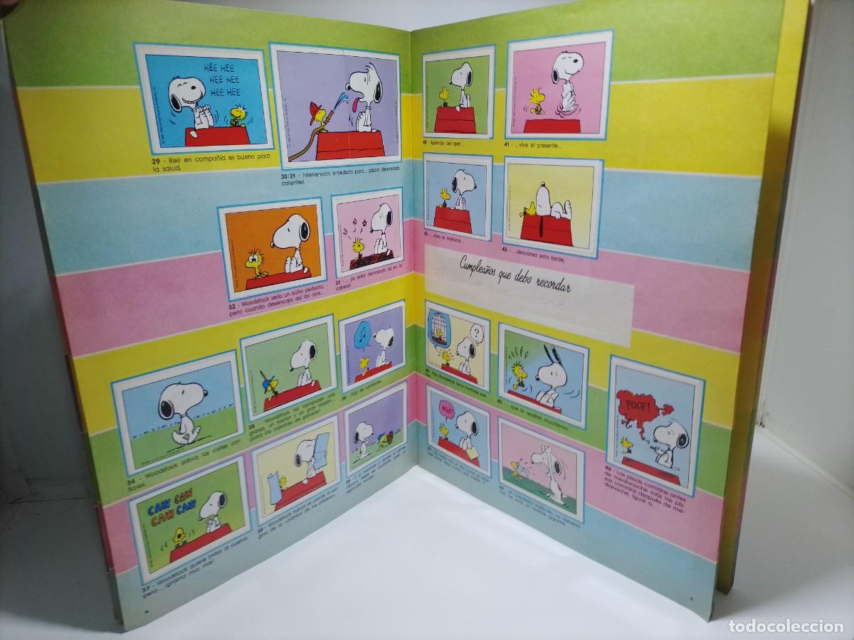 Coleccionismo &aacute;lbumes: albun de cromos de snoopy - Foto 5