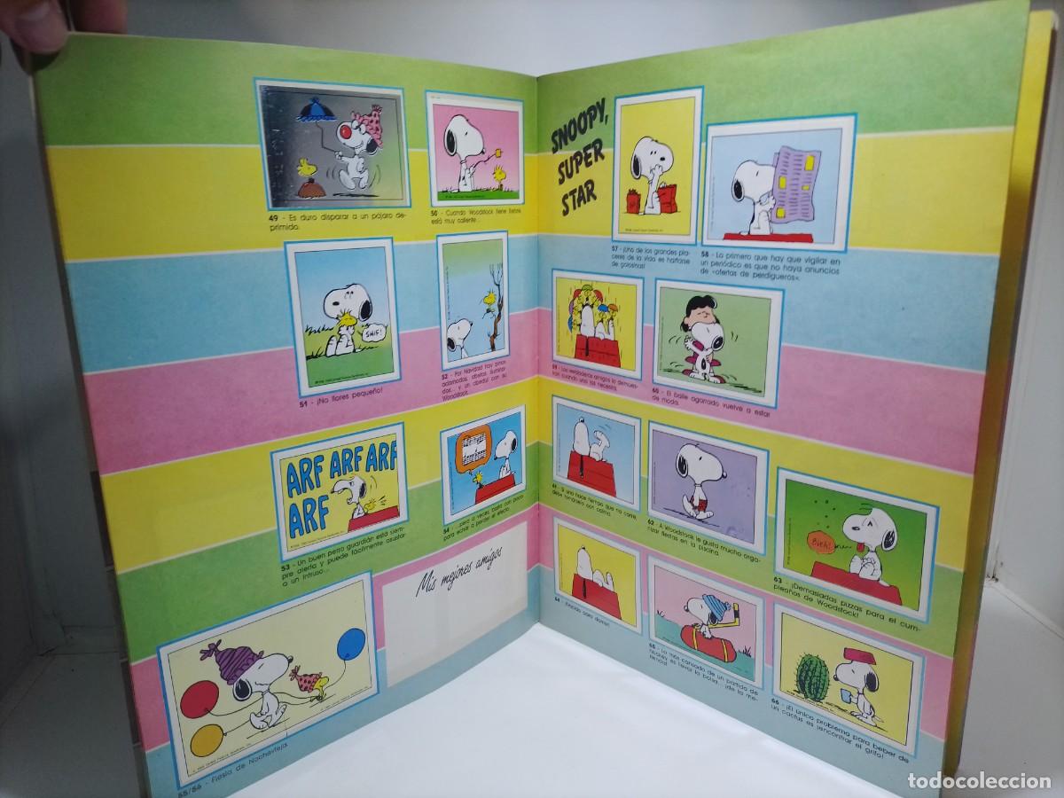 Coleccionismo &aacute;lbumes: albun de cromos de snoopy - Foto 6