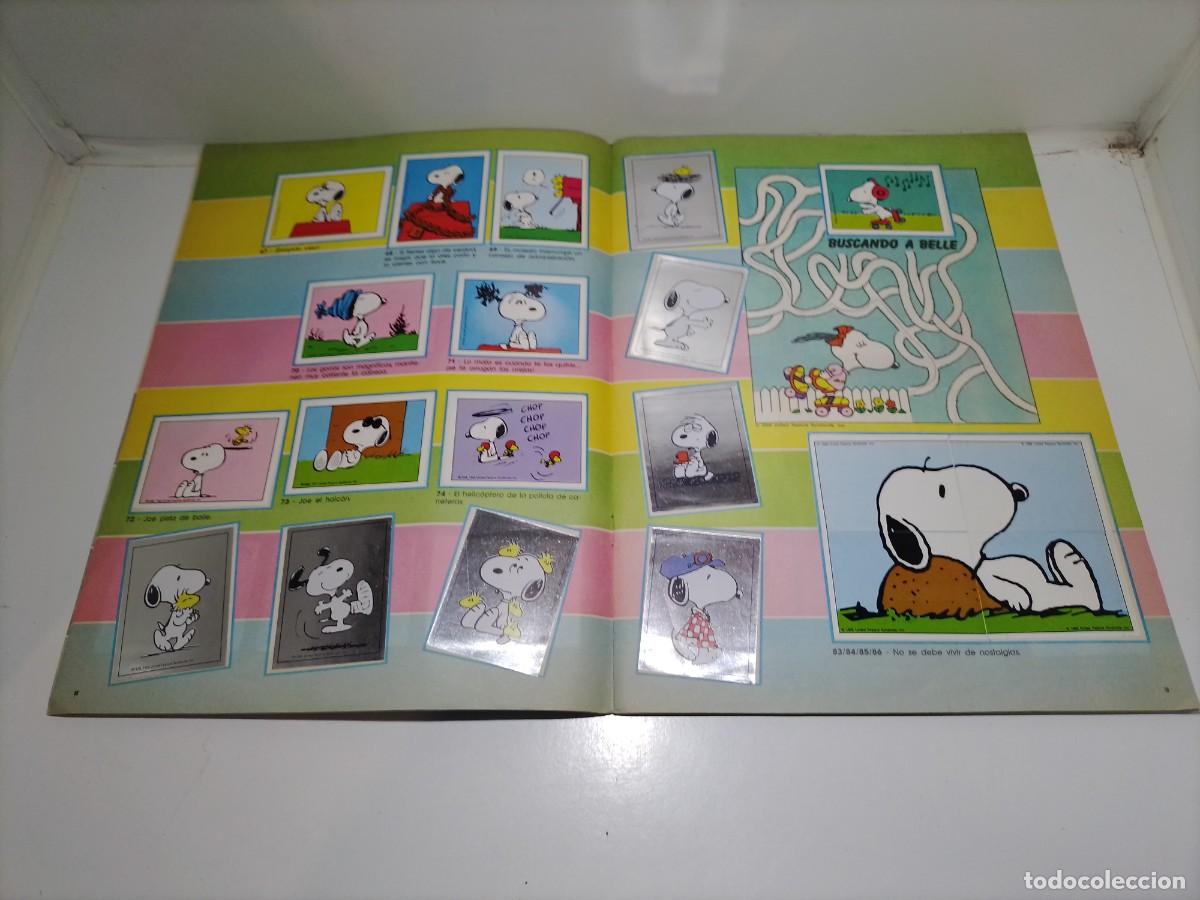 Coleccionismo &aacute;lbumes: albun de cromos de snoopy - Foto 7