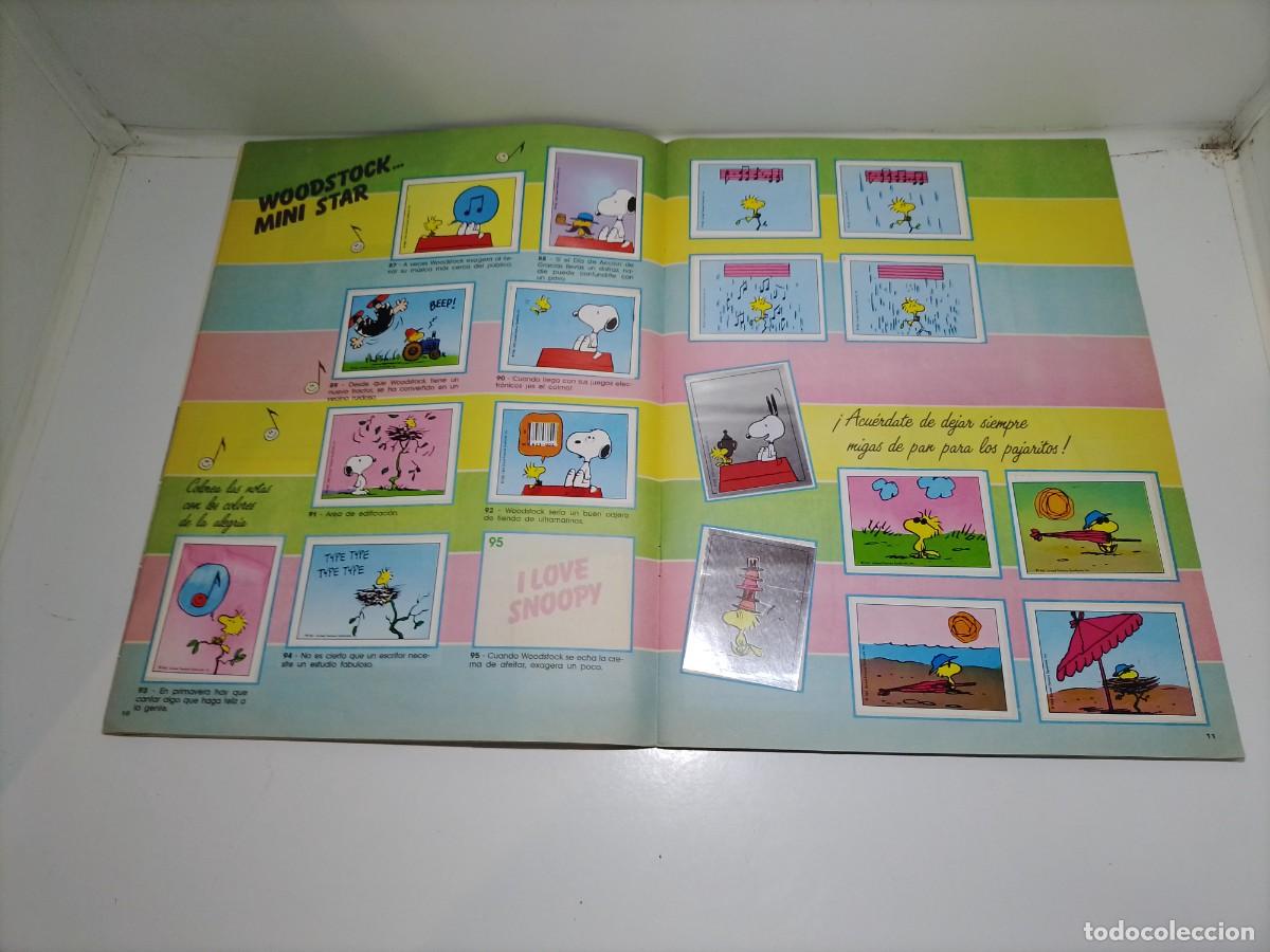 Coleccionismo &aacute;lbumes: albun de cromos de snoopy - Foto 8