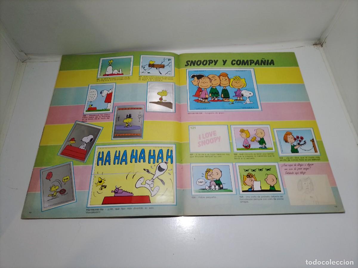 Coleccionismo &aacute;lbumes: albun de cromos de snoopy - Foto 9
