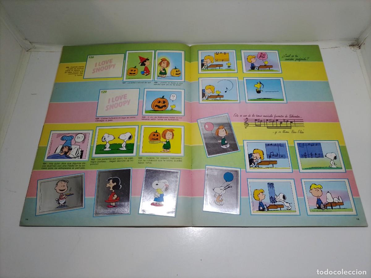 Coleccionismo &aacute;lbumes: albun de cromos de snoopy - Foto 10