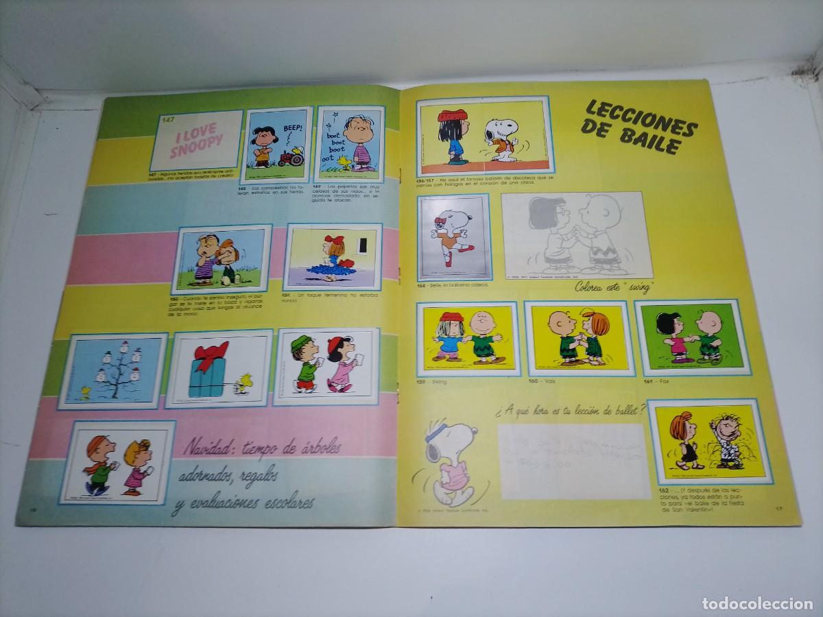 Coleccionismo &aacute;lbumes: albun de cromos de snoopy - Foto 11