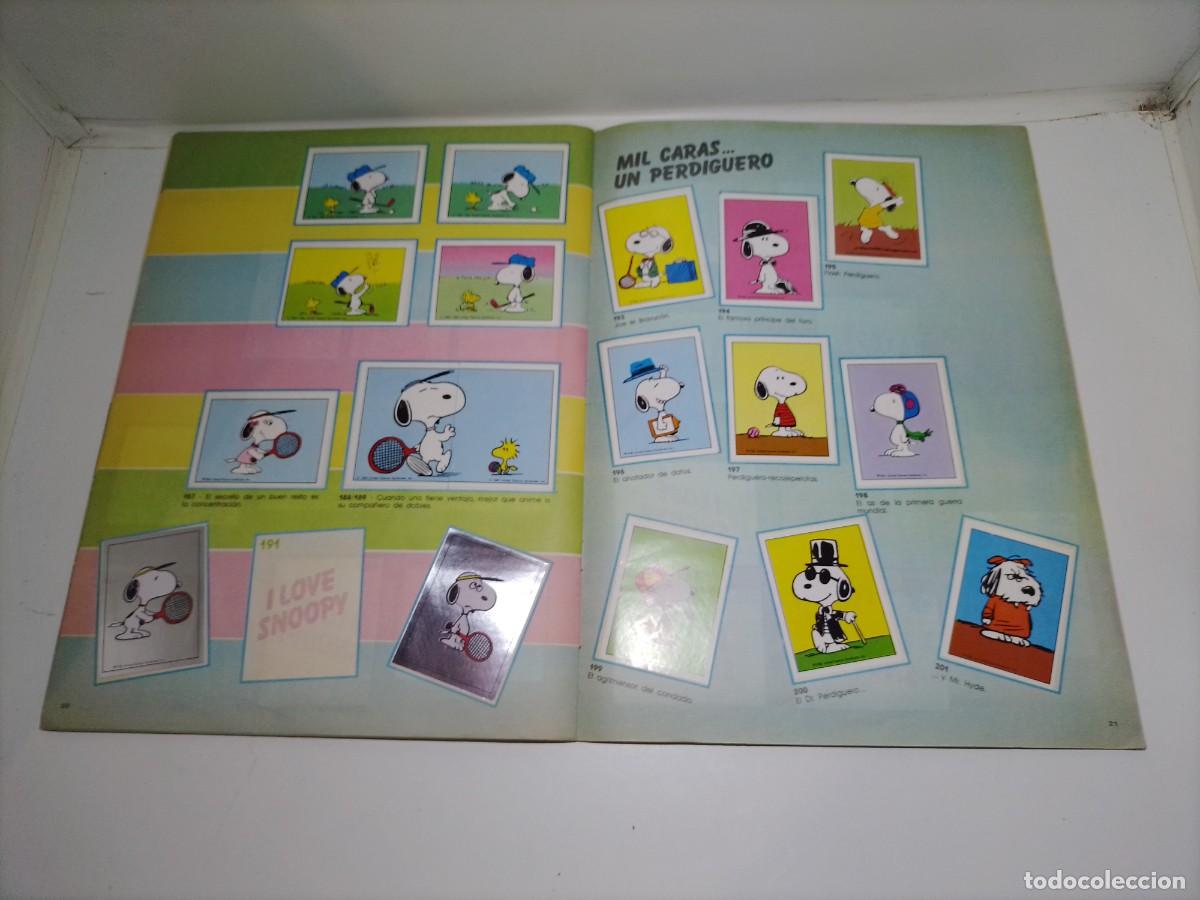 Coleccionismo &aacute;lbumes: albun de cromos de snoopy - Foto 13