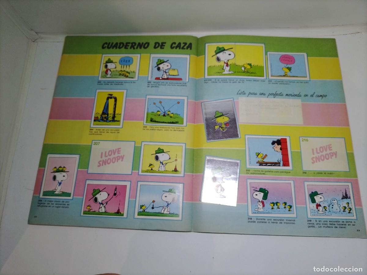 Coleccionismo &aacute;lbumes: albun de cromos de snoopy - Foto 14