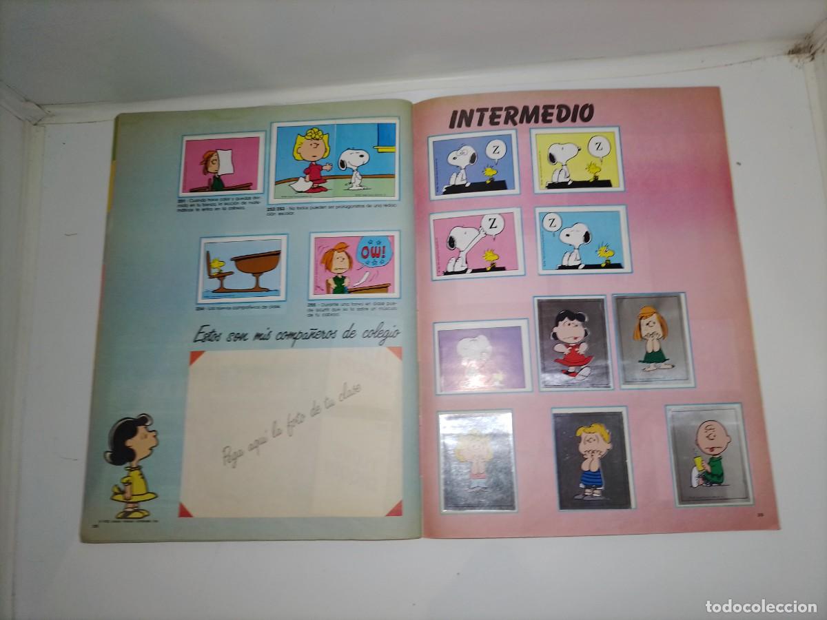 Coleccionismo &aacute;lbumes: albun de cromos de snoopy - Foto 17