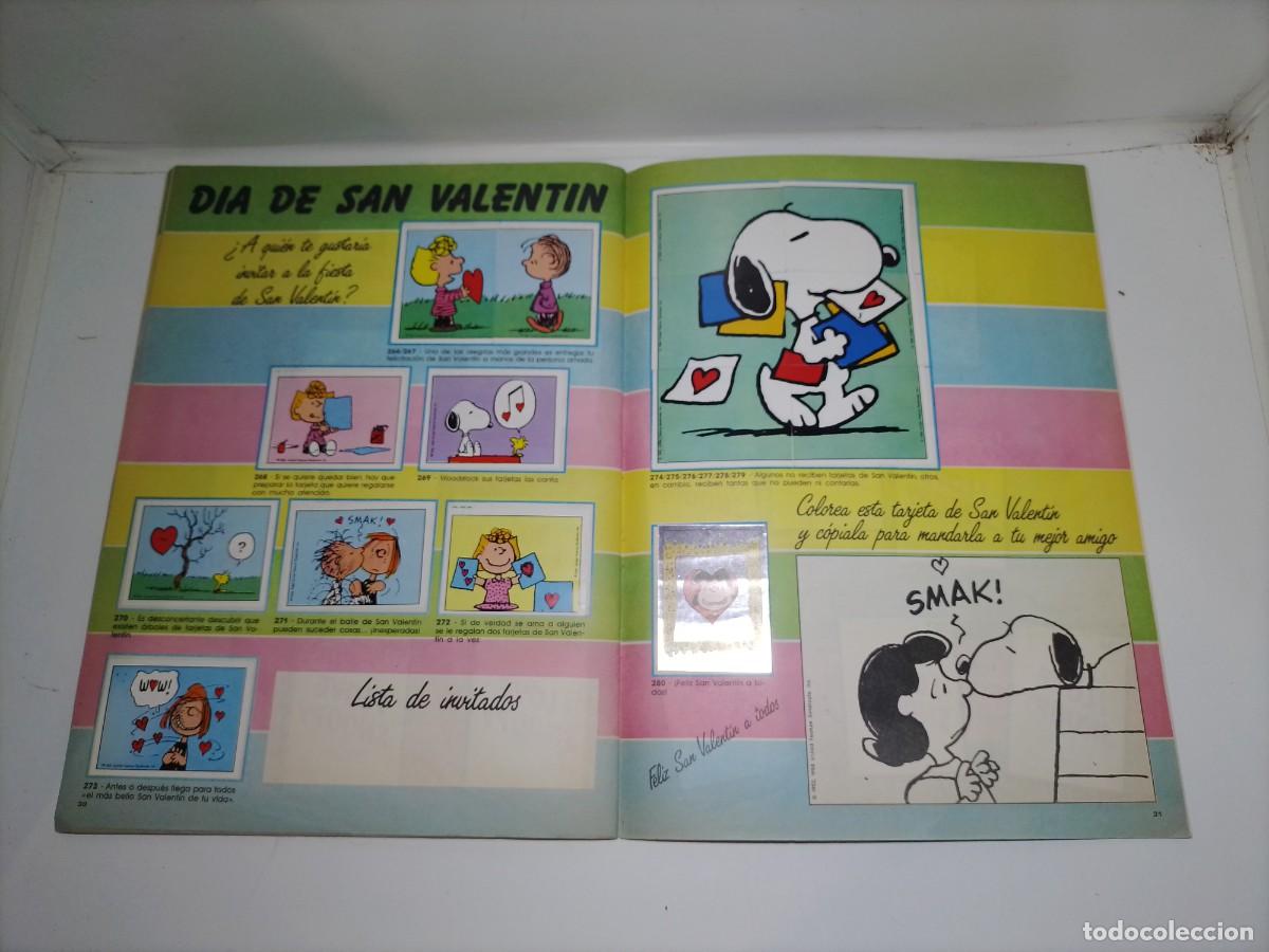 Coleccionismo &aacute;lbumes: albun de cromos de snoopy - Foto 18