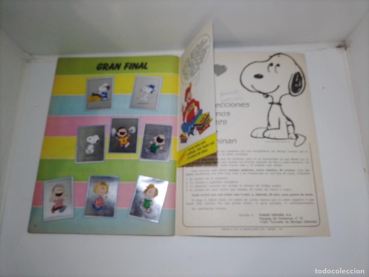 Coleccionismo &aacute;lbumes: albun de cromos de snoopy - Foto 19