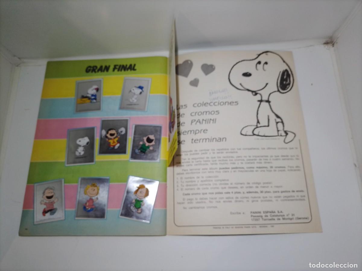 Coleccionismo &aacute;lbumes: albun de cromos de snoopy - Foto 20