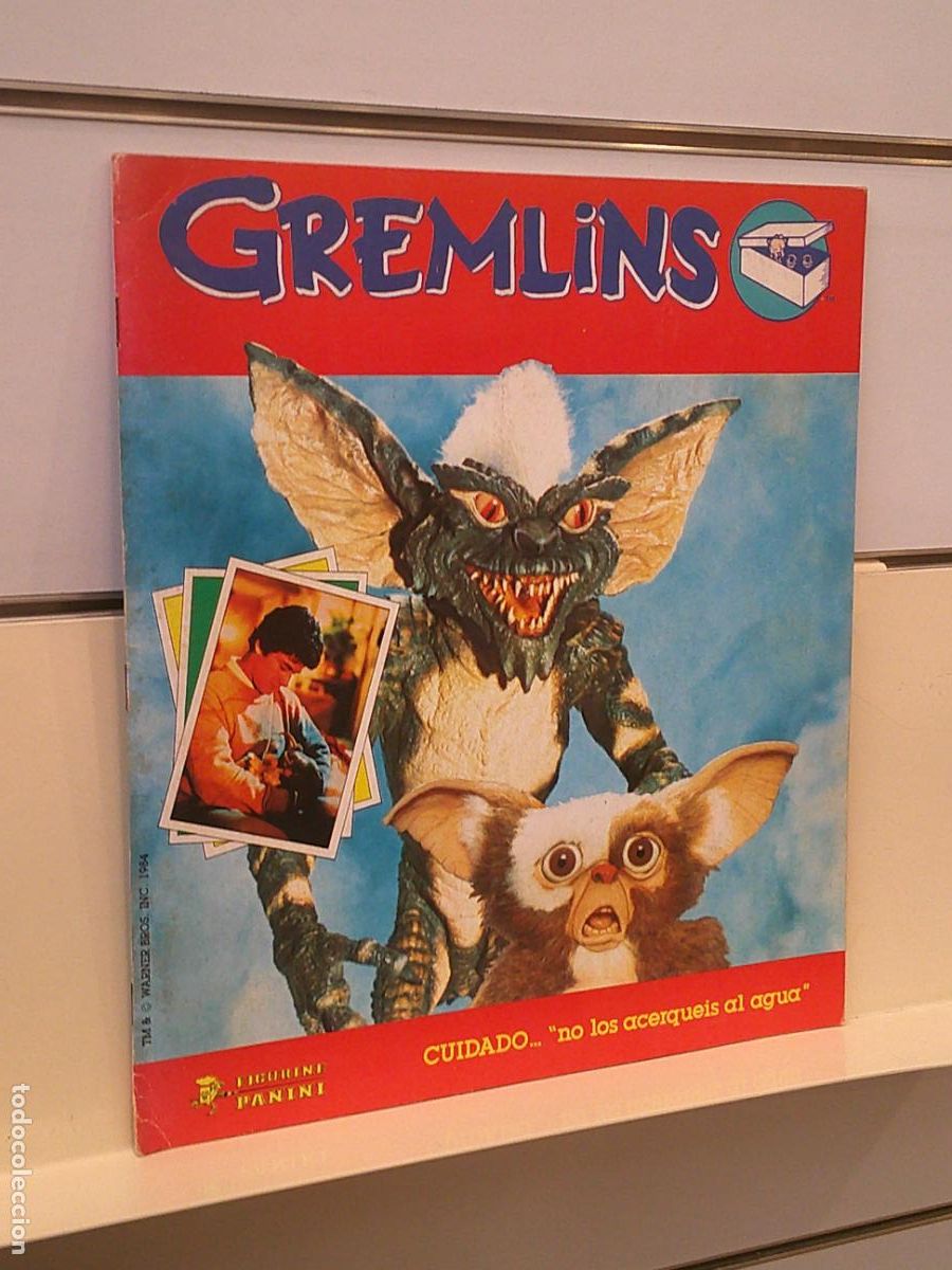 Coleccionismo &Aacute;lbumes: ALBUM CROMOS GREMLINS - NO COMPLETO - PANINI 1984