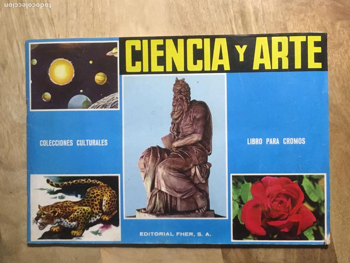 Collectionnisme Albums: ciencia y arte fher album de cromos incompleto perfecto estado