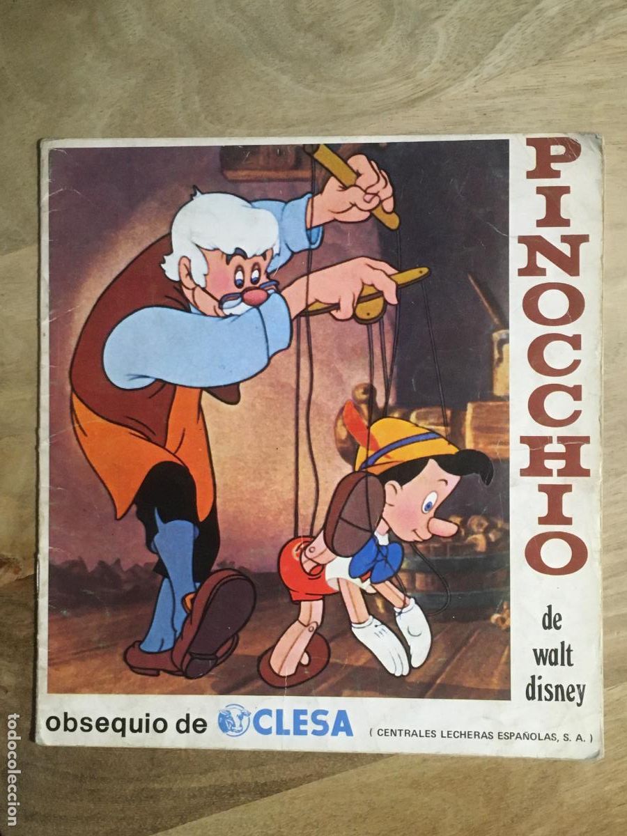 Coleccionismo &Aacute;lbumes: pinocchio pinocho clesa album de cromos incompleto con 6 cromos