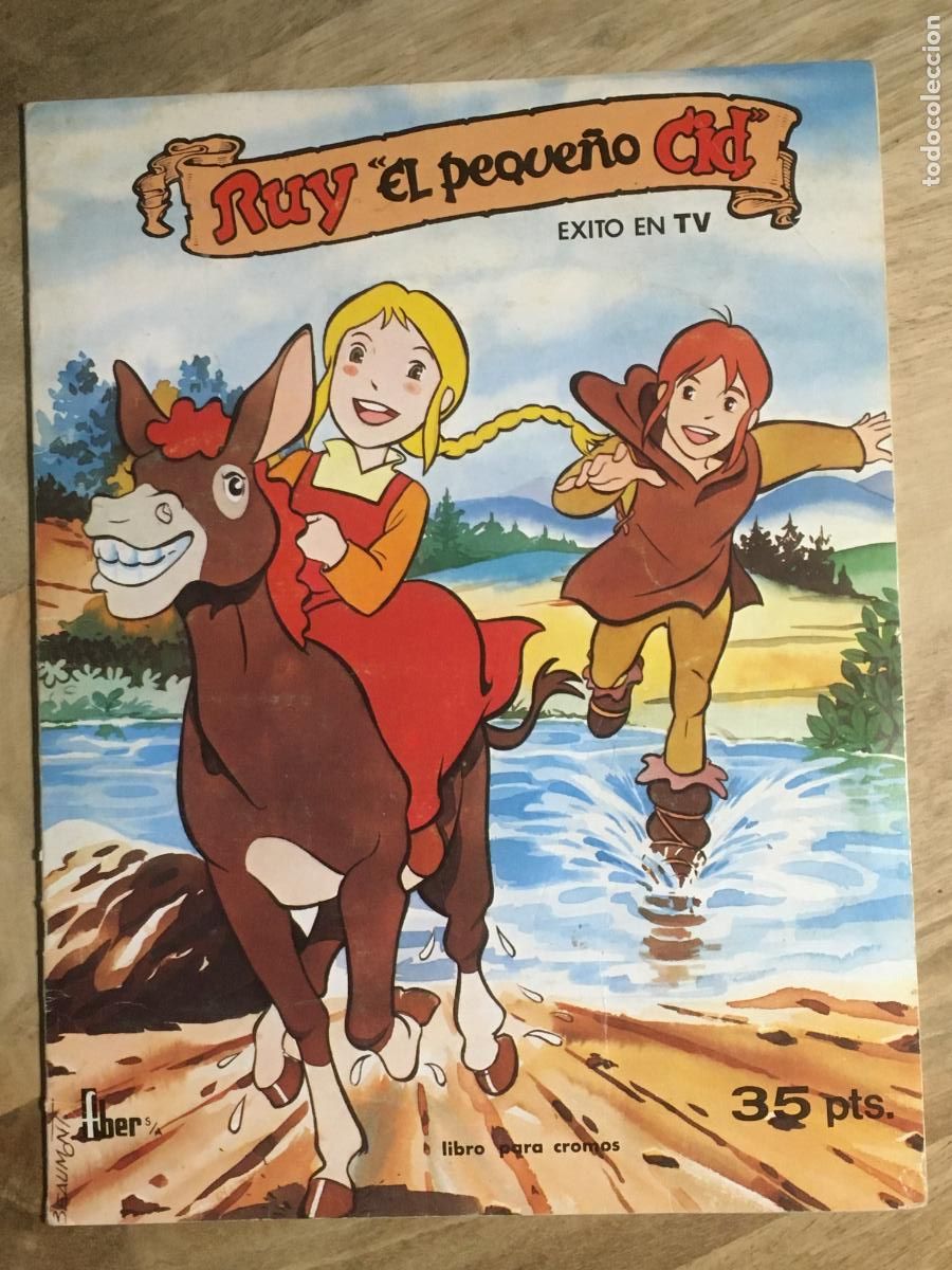 Collectionnisme Albums: ruy el peque&ntilde;o cid fher album de cromos incompleto con 87 cromos