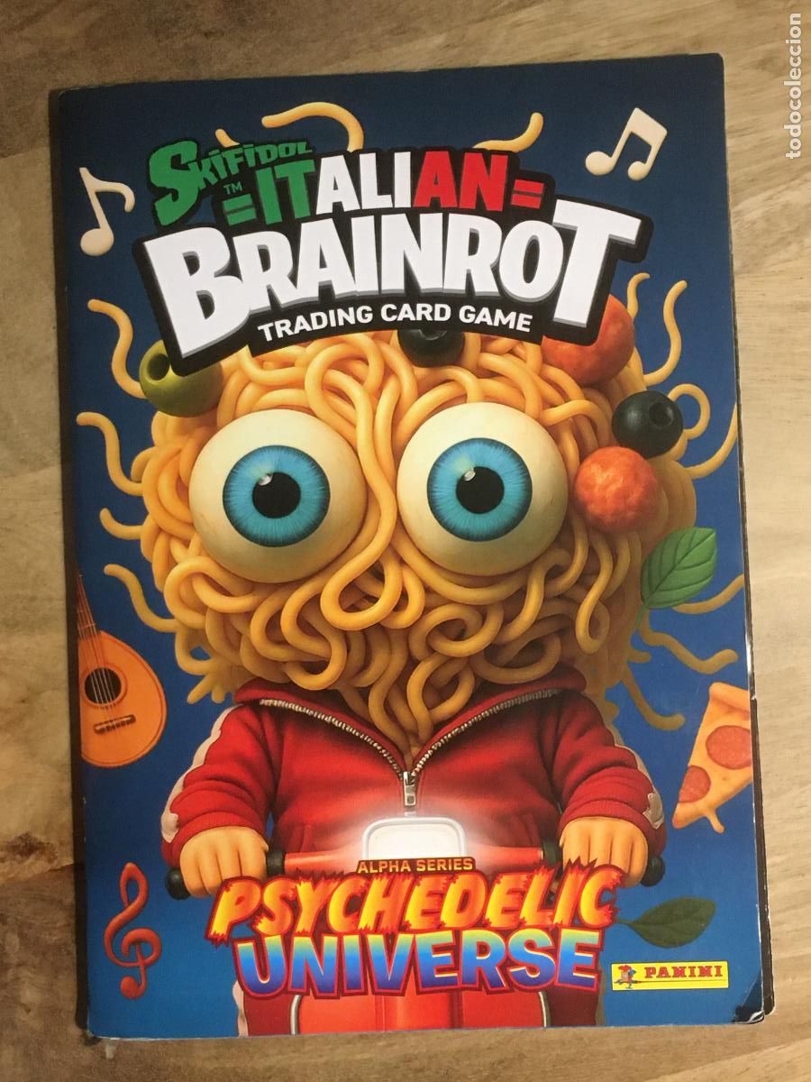 Collectionnisme Albums: skifidol italian brainrot album de cromos incompleto