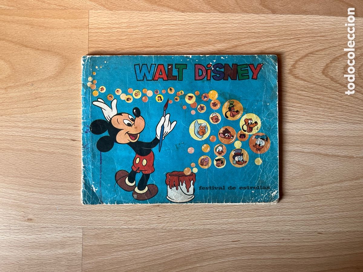 Coleccionismo &Aacute;lbumes: ALBUM CROMOS WALT DISNEY INCOMPLETO