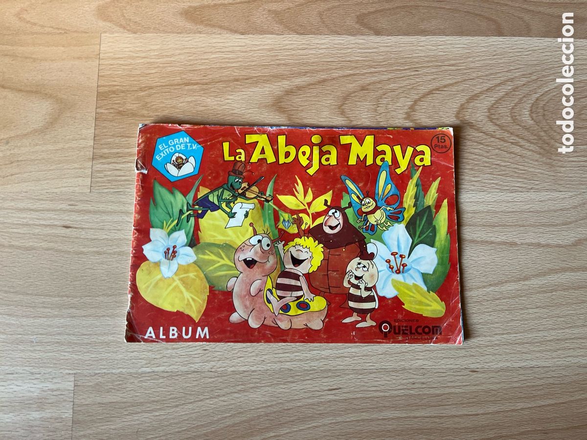 Coleccionismo &Aacute;lbumes: ALBUM CROMOS ABEJA MAYA INCOMPLETO