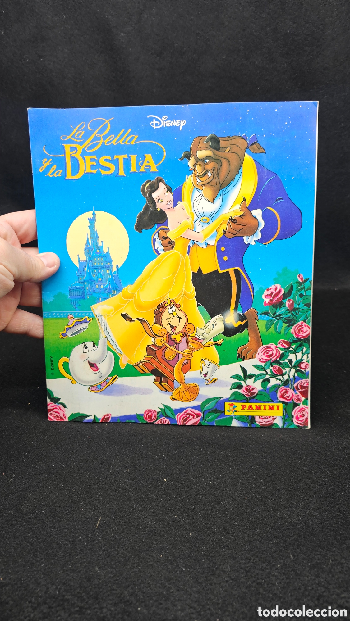 Coleccionismo &Aacute;lbumes: &Aacute;lbum de cromos LA BELLA Y LA BESTIA ( Incompleto )