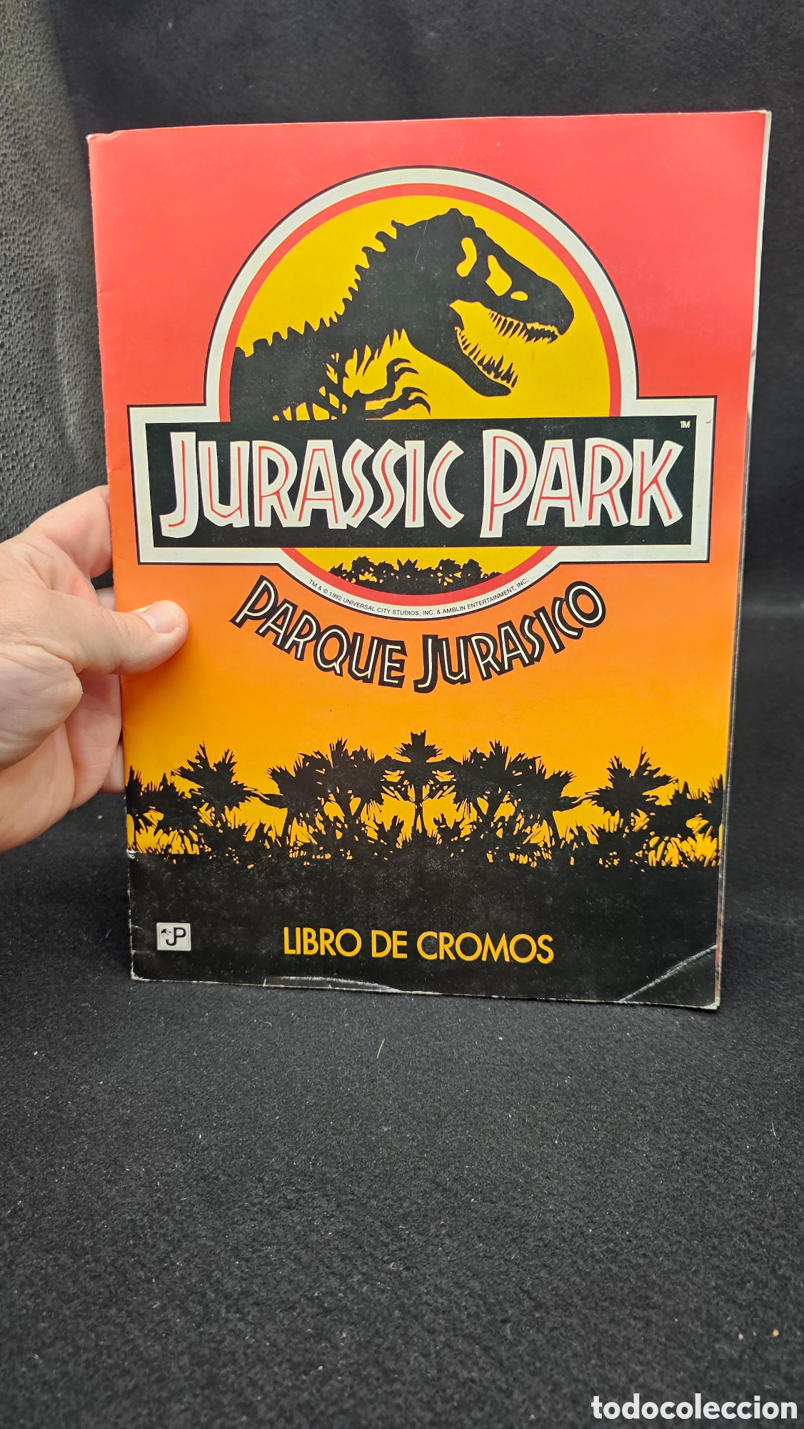 Coleccionismo &Aacute;lbumes: &Aacute;lbum de cromos PARQUE JUR&Aacute;SICO ( Incompleto )