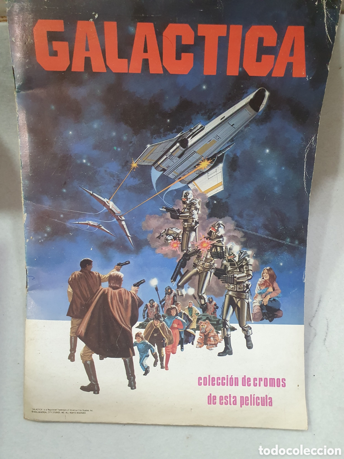 Collectionnisme Albums: Album de cromos Gal&aacute;ctica. Ver fotos. (L98)