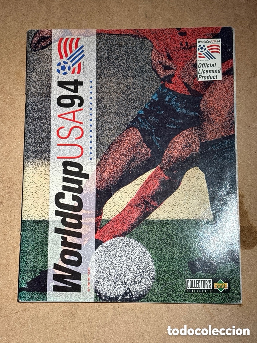 Sammeln Sammelalben: &Aacute;lbum de f&uacute;tbol WorldCup USA 94 Upper Deck (A21)