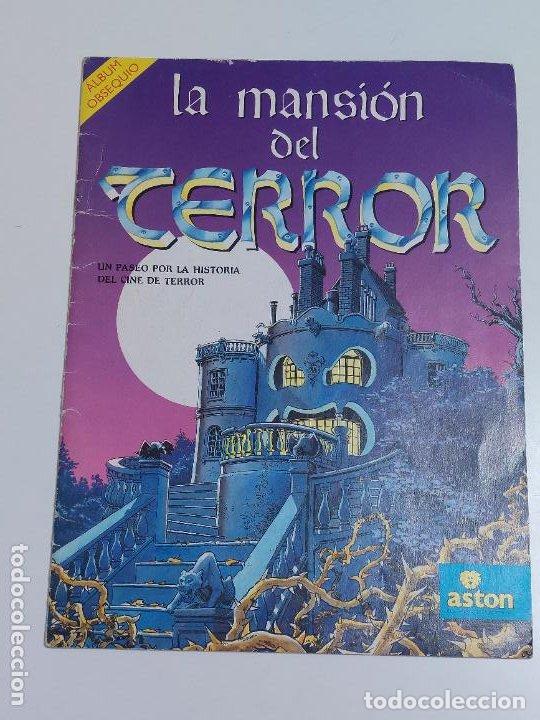 Coleccionismo &Aacute;lbumes: ALBUM INCOMPLETO LA MANSION DEL TERROR ASTON- POCOS CROMOS