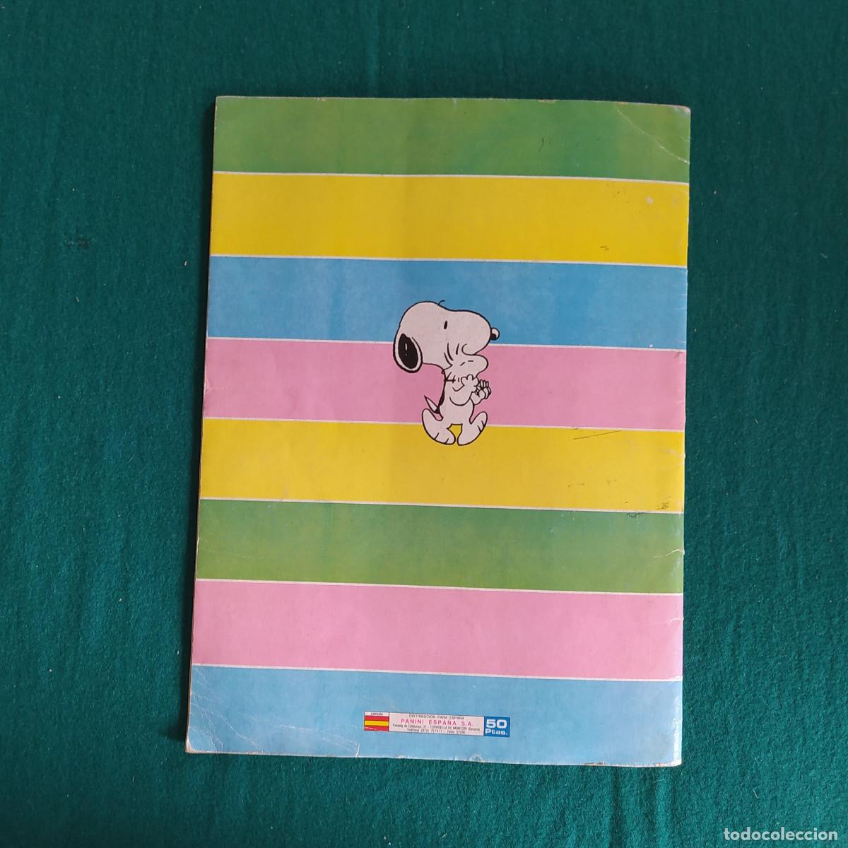 Coleccionismo &aacute;lbumes: I LOVE SNOOPY PANINI 1987. - Foto 19