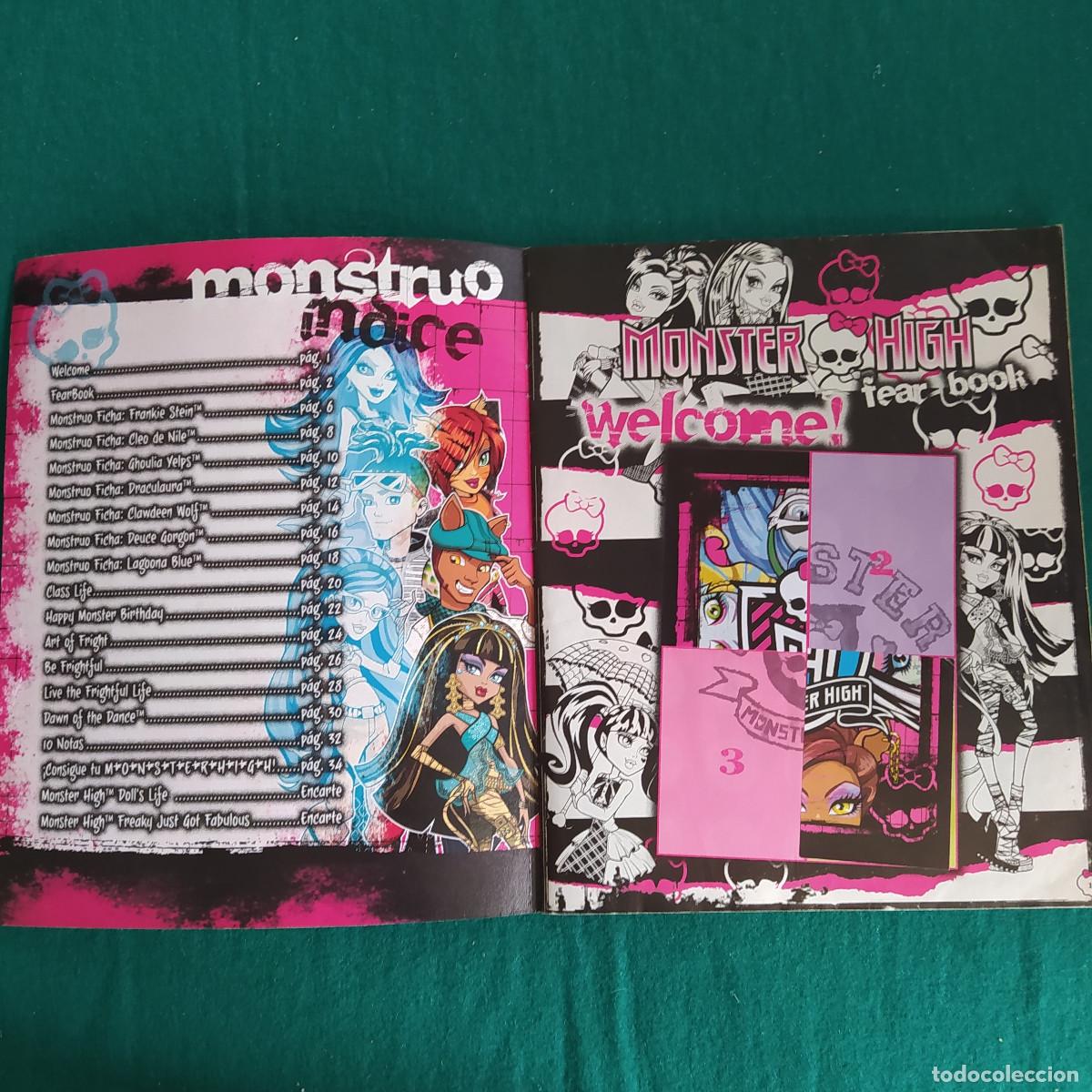 Coleccionismo &aacute;lbumes: MONSTER HIGH PANINI . - Foto 2