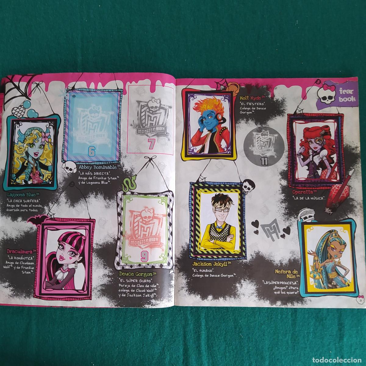 Coleccionismo &aacute;lbumes: MONSTER HIGH PANINI . - Foto 3