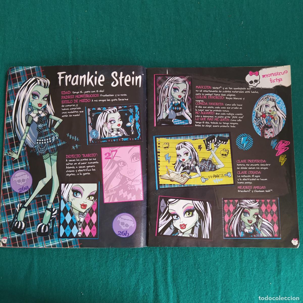 Coleccionismo &aacute;lbumes: MONSTER HIGH PANINI . - Foto 5