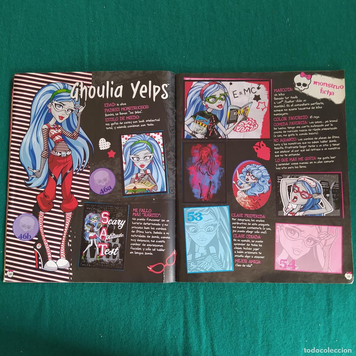 Coleccionismo &aacute;lbumes: MONSTER HIGH PANINI . - Foto 7