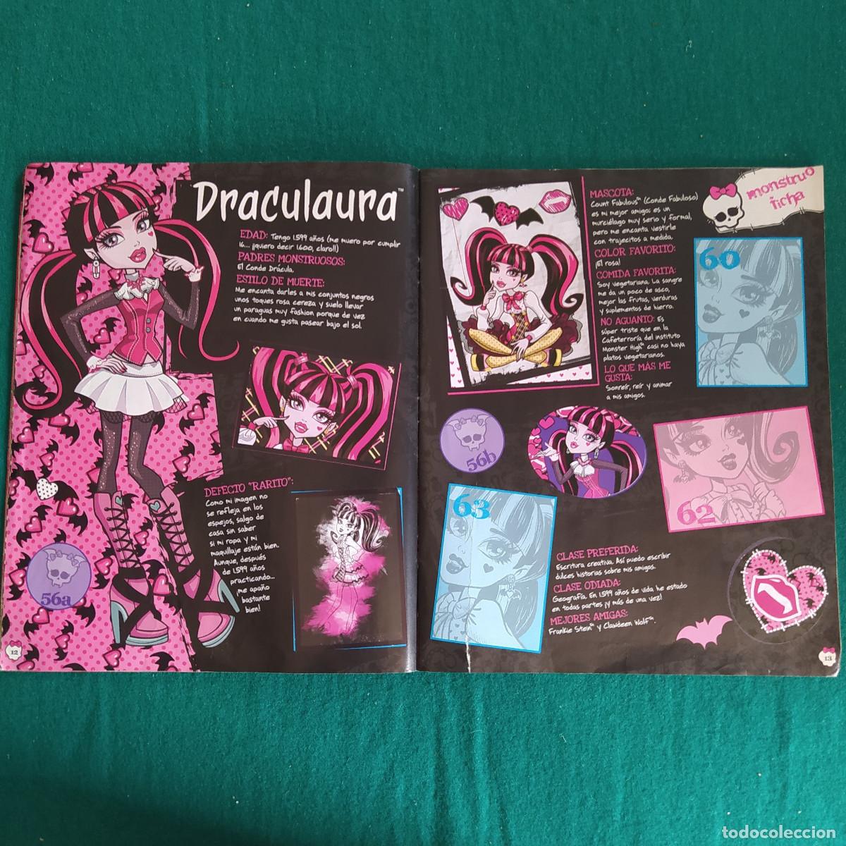 Coleccionismo &aacute;lbumes: MONSTER HIGH PANINI . - Foto 8