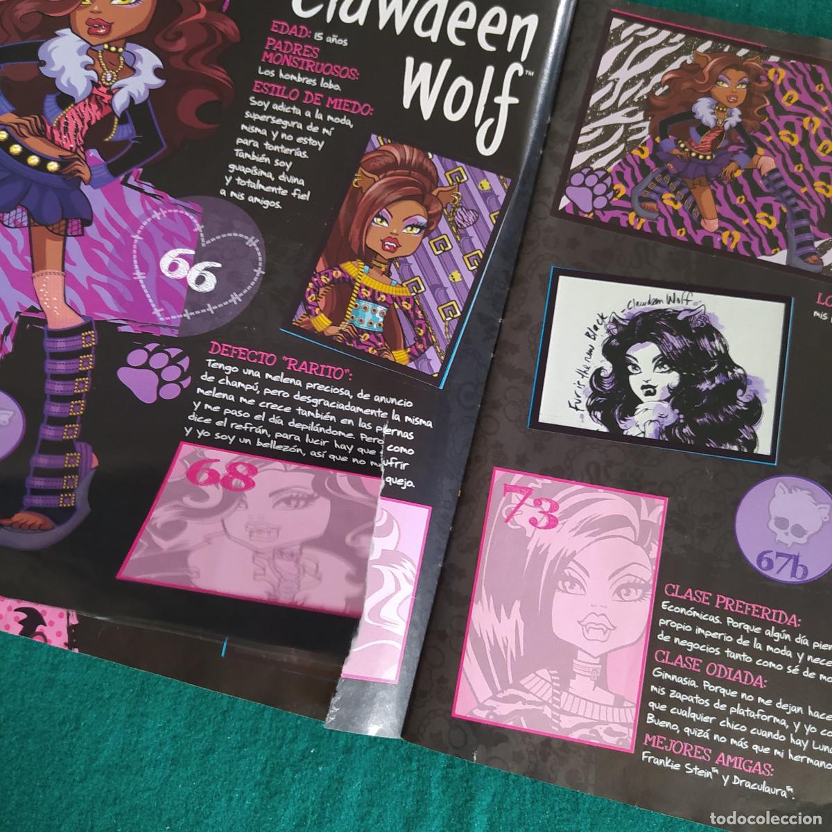 Coleccionismo &aacute;lbumes: MONSTER HIGH PANINI . - Foto 10
