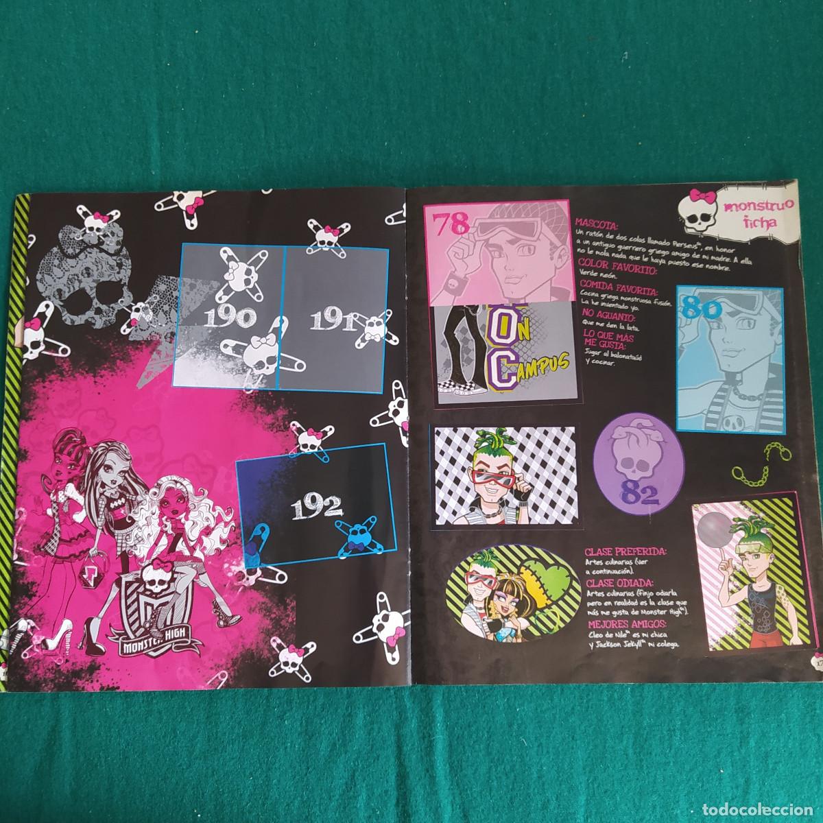 Coleccionismo &aacute;lbumes: MONSTER HIGH PANINI . - Foto 15