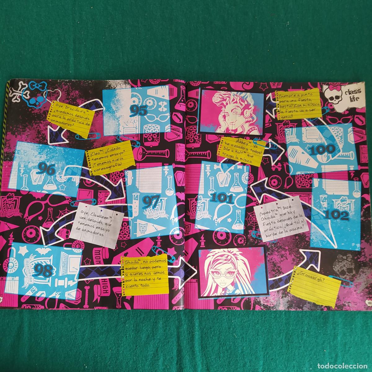 Coleccionismo &aacute;lbumes: MONSTER HIGH PANINI . - Foto 17