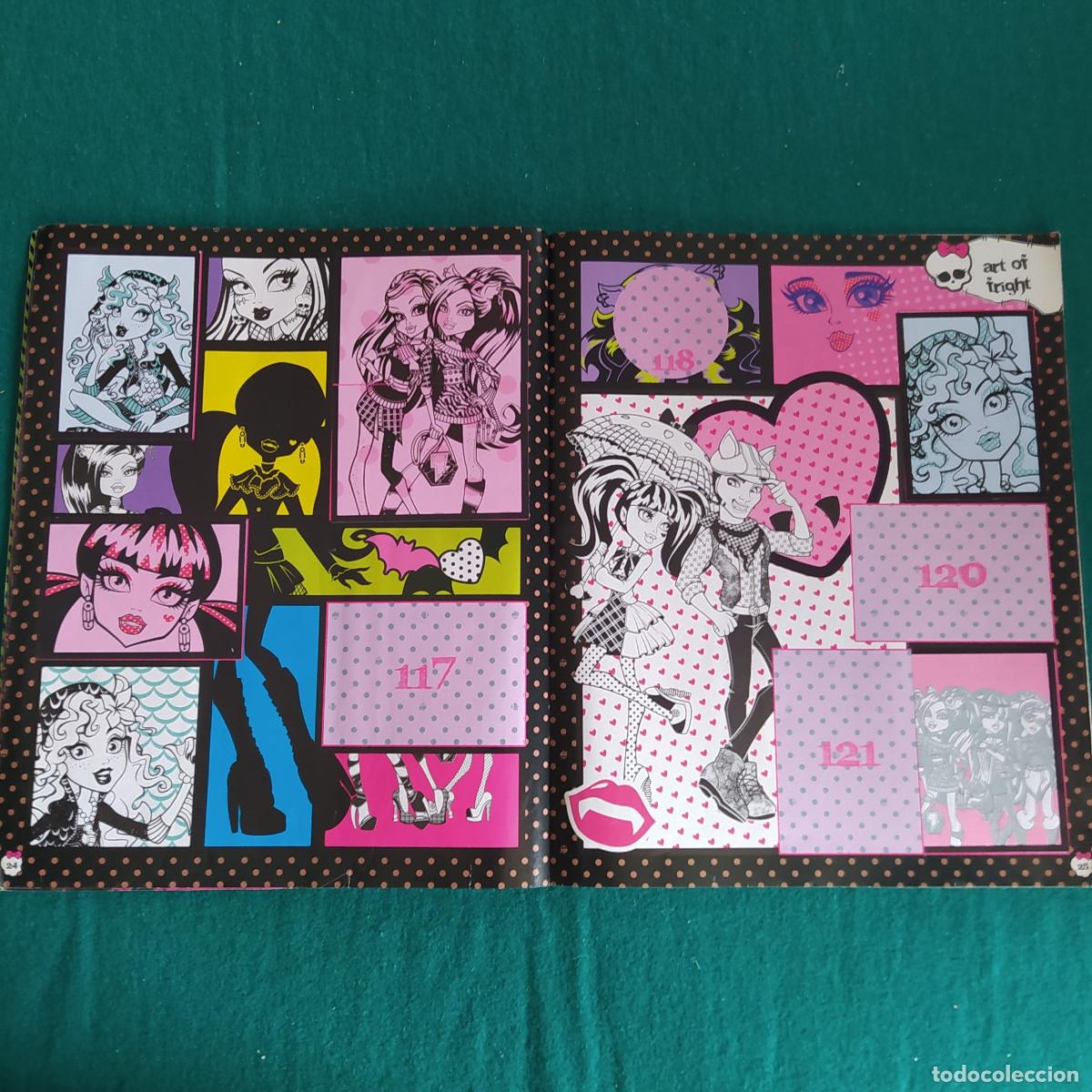 Coleccionismo &aacute;lbumes: MONSTER HIGH PANINI . - Foto 19