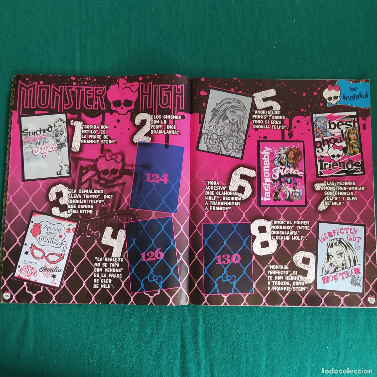 Coleccionismo &aacute;lbumes: MONSTER HIGH PANINI . - Foto 20