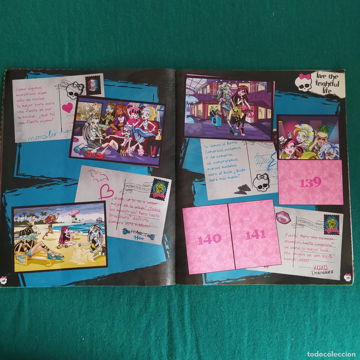 Coleccionismo &aacute;lbumes: MONSTER HIGH PANINI . - Foto 21