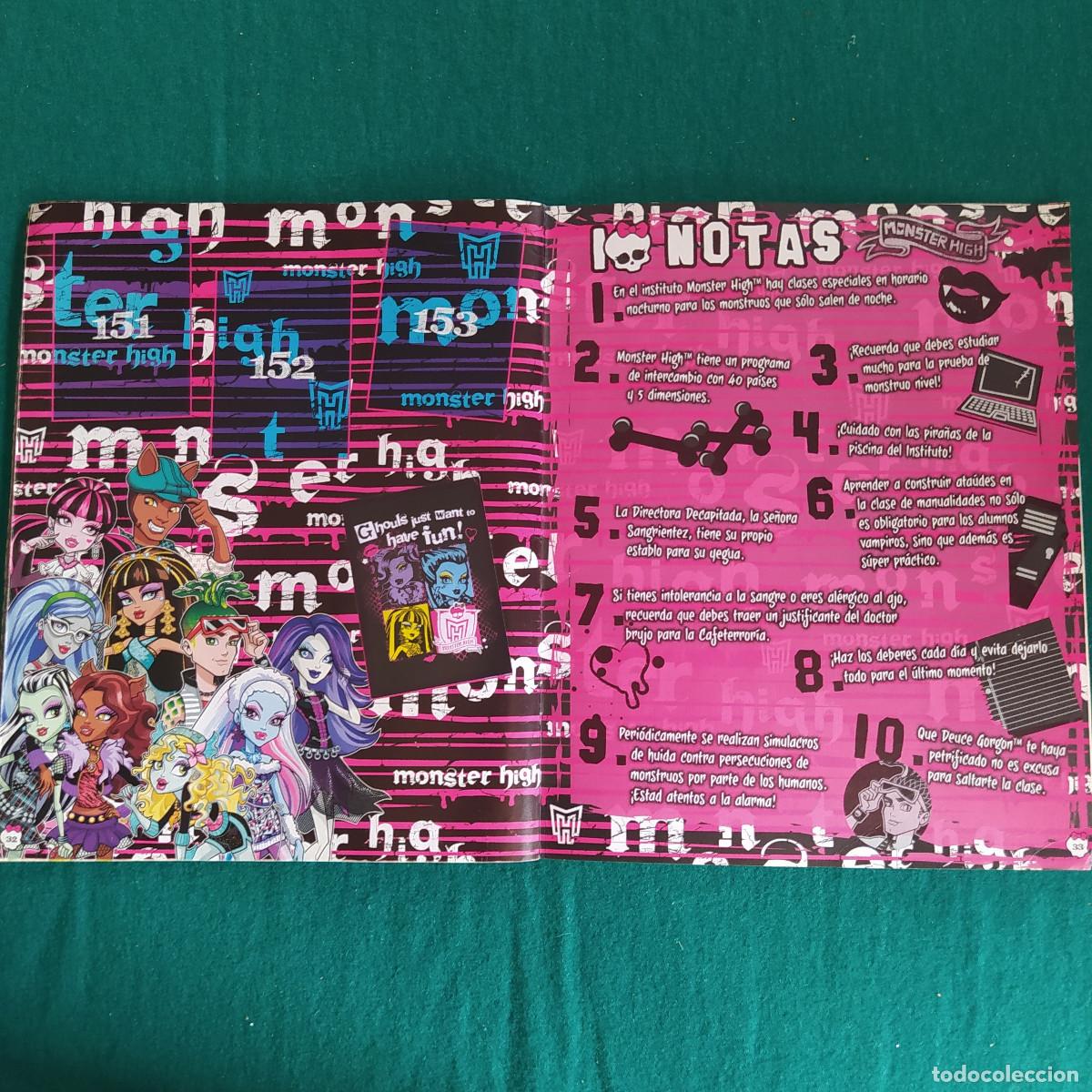 Coleccionismo &aacute;lbumes: MONSTER HIGH PANINI . - Foto 23