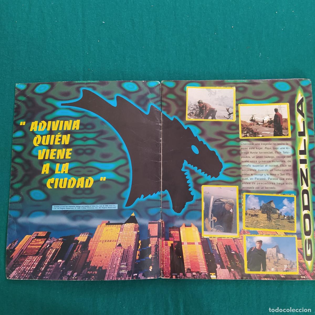 Coleccionismo &aacute;lbumes: GODZILLA PANINI .... - Foto 2