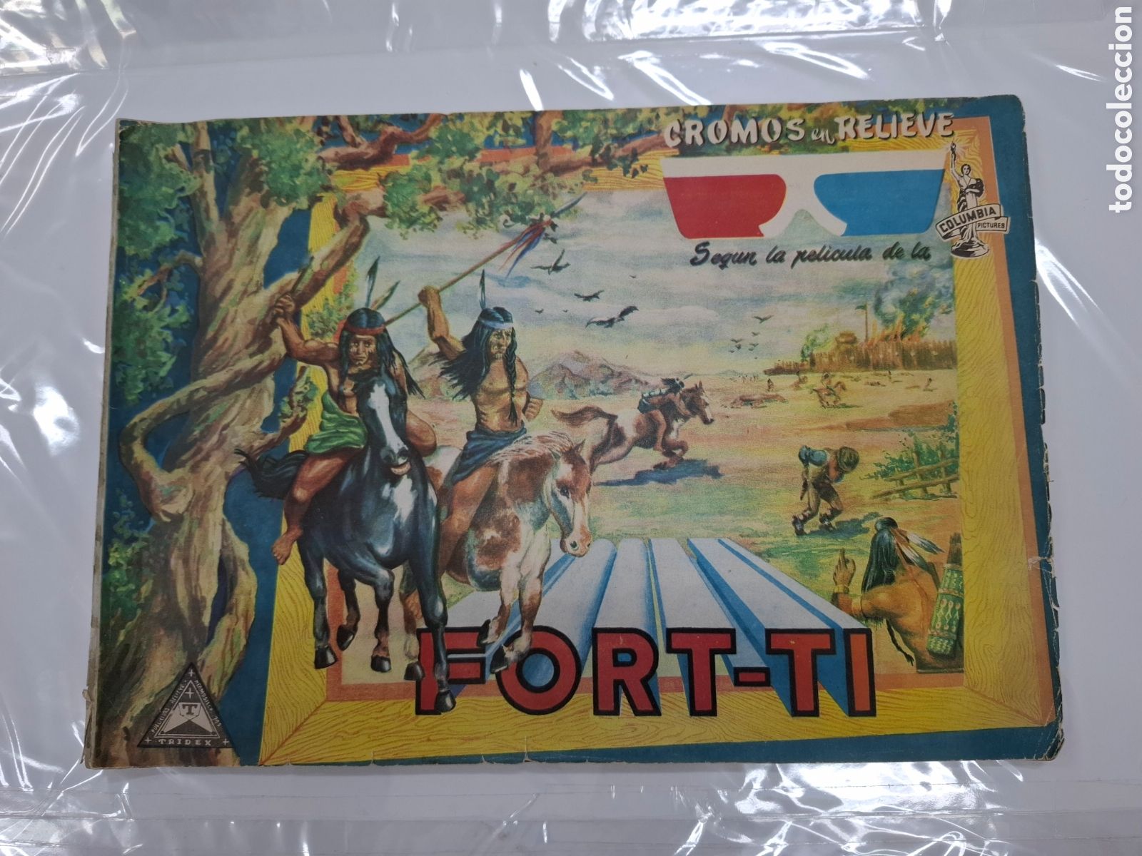 Collezionismo Album: Fort - Ti &Aacute;lbum de cromos de la pelicula, en 3 D, de los mas raros, a falta de 2 cromos