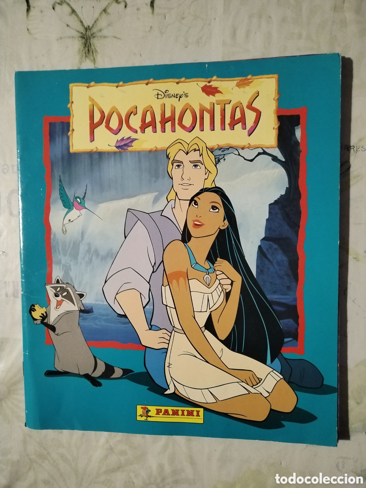 Coleccionismo &Aacute;lbumes: Album cromos incompleto Pocahontas panini 1995